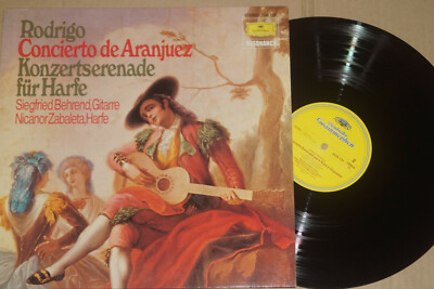 Rodrigo, Siegfried Behrend, Nicanor Zabaleta -Concierto De Aranjuez LP near mint