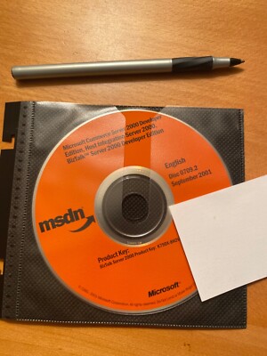 NEW Authentic Microsoft BizTalk Server 2000 +Key & Commerce, Dev, More.