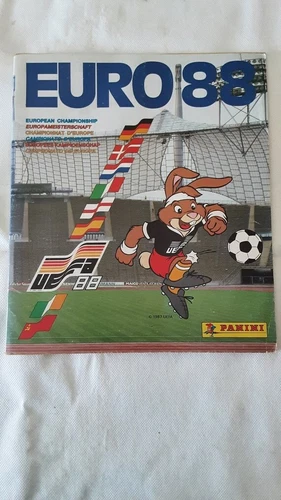 PANINI EURO 88 ALBUM COMPLETE WITH ALL STICKERS RARE EURO CUP 1988