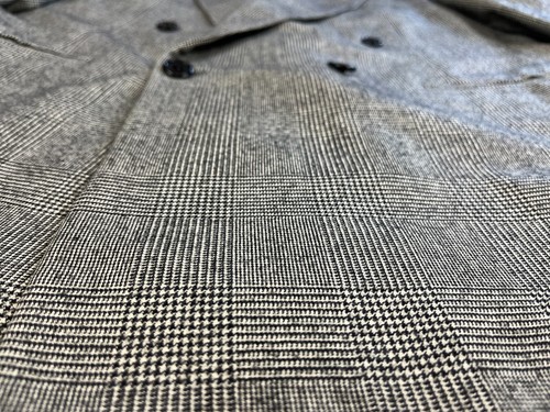 Vintage Marcus Neiman Wool Double Breasted Sport Coat Jacket Blazer Plaid Sz 40 - Picture 7 of 15