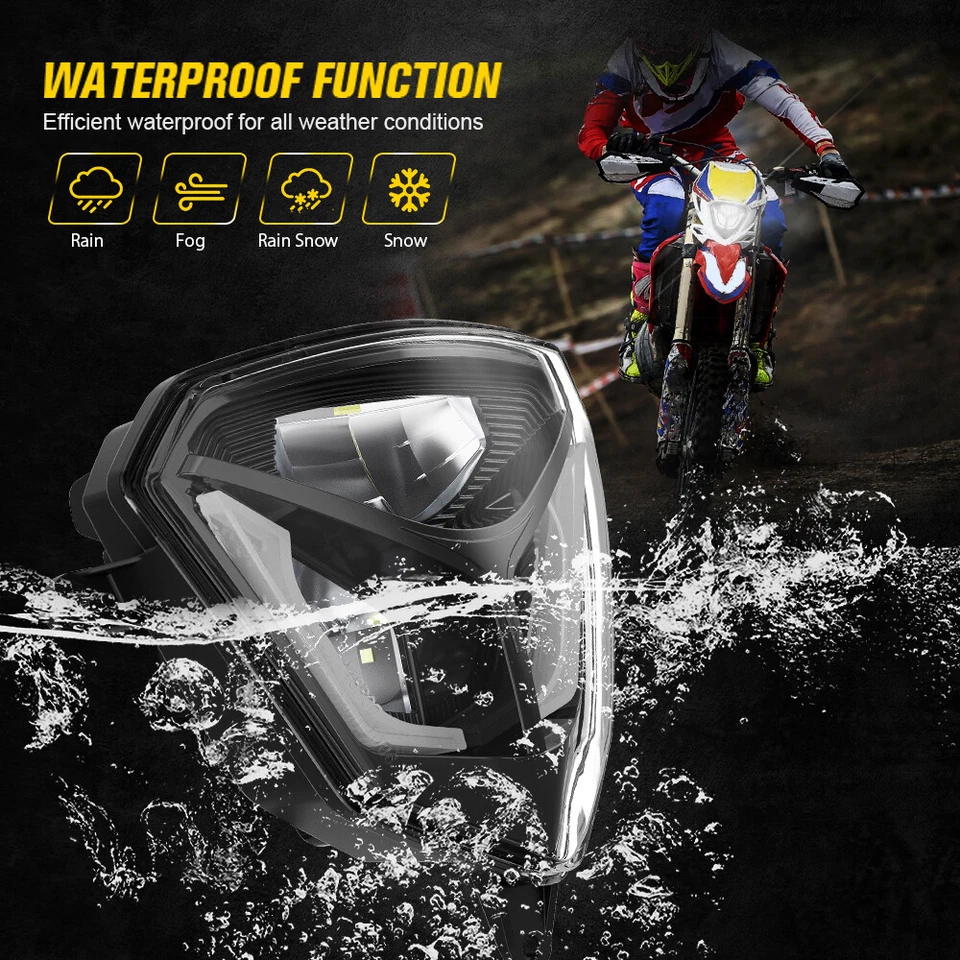 Faro LED DRL para Beta RR 50 125 200 250 300 350 390 430 480 2T 4T Xtraine Foto 4 de 4