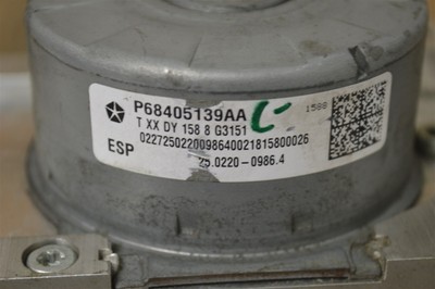 2018 Dodge Challenger 5.7 ABS Brake Pump P68405139AA for sale 