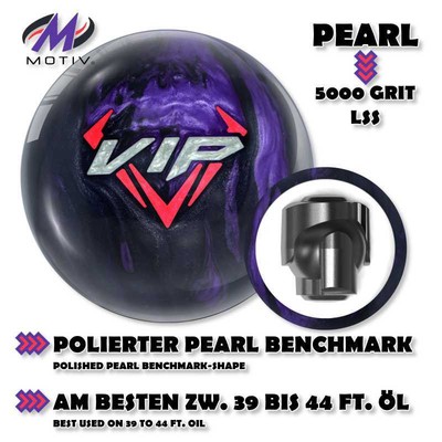Motiv Bowling Ball - Vip Exj Sigma - Pearl Reactive Polished - New