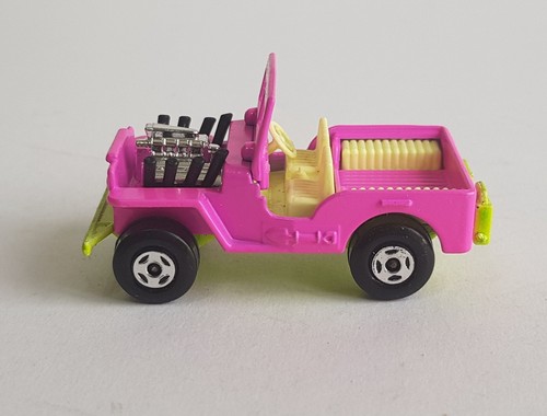Rare Pink Matchbox Superfast No. 2, Jeep Hot Rod, Superb Pristine Mint Condition - Picture 6 of 12