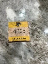 Sylvania Electronic Tube 4BC5 NOS