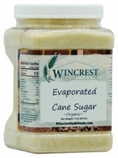 Evaporated Cane Sugar - Organic - 4 Lb Tub - Free Expedited Shipping 