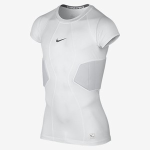 nike pro combat padded compression shirt