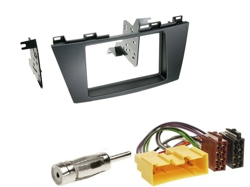 JVC Autoradio Touchscreen Bluetooth USB für Mazda 5 ab 2010 in schwarz - Bild 2 von 4