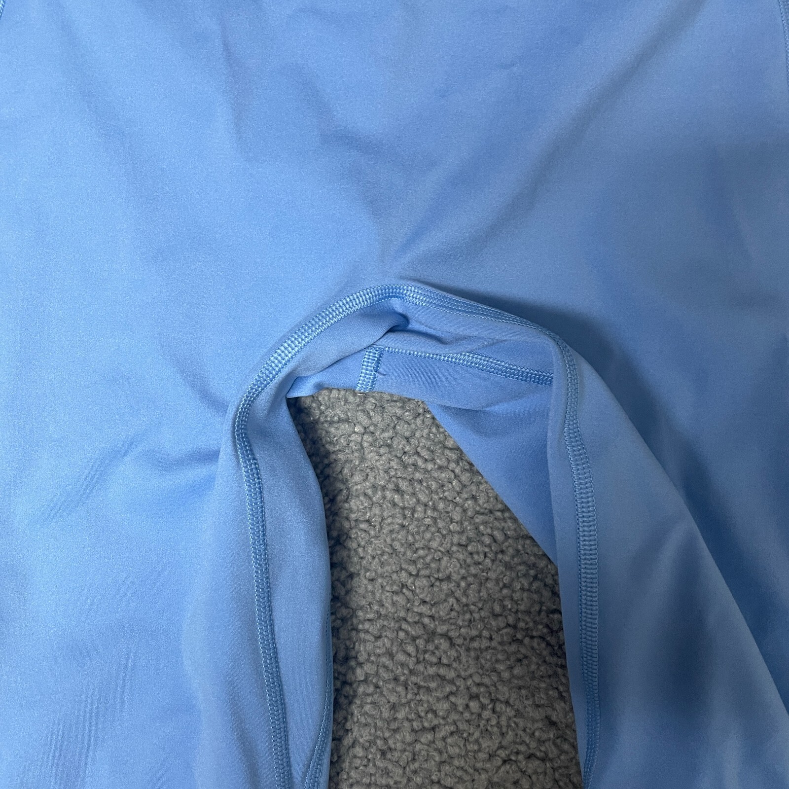 Fabletics High Waisted Size Small Light Blue ankl… - image 2