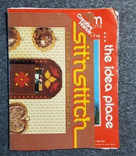 Mixed Lot Plastic Canvas Needlepoint Guides Patterns Sheets Craft Instructions