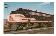 Postcard:  L&N No.806 Locomotive, Louisville & Nashville Railroad, Mint