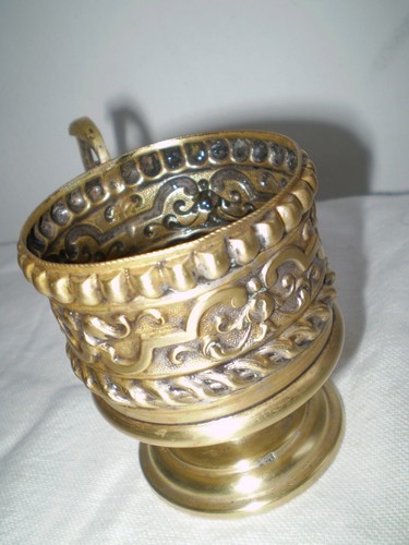 Antique Russian -Tea-Cup bronze - Picture 2 of 12