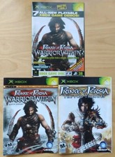 Lot Of 3 Prince of Persia Xbox: Demo, Warrior Within & The Two Thrones Case Art