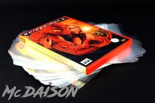 McDAISON - 100 BUSTE copertine trasparenti custodie per film DVD videogiochi