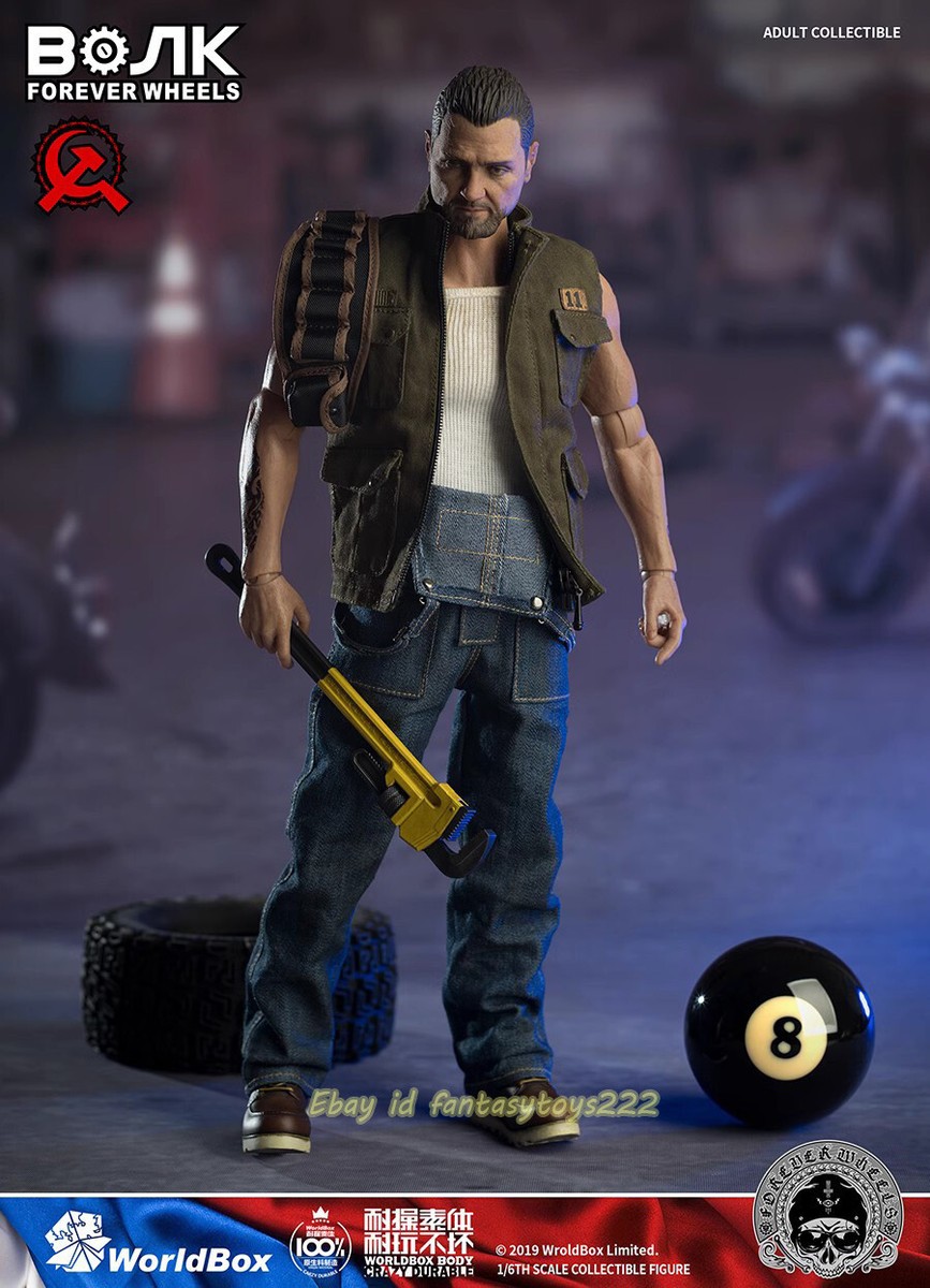 Worldbox 1/6 Scale AT031 Motor Mechanic Action Figure In stock WB