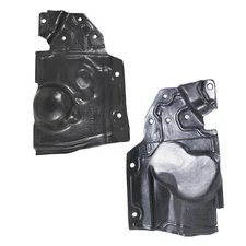  Driver and Passenger Side Engine Splash Shield For Nissan Rogue 2012-2015