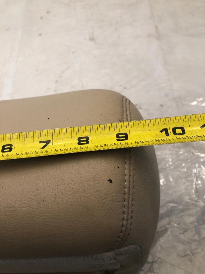 JAGUAR S-TYPE 2000-2001 reposacabezas delantero asiento cojín conductor lado izquierdo sedán OEM Foto 4 de 4