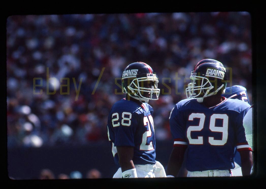 Everson Walls #28 - 1990 Miami Dolphins @ NY Giants - Vintage NFL Football Slide
