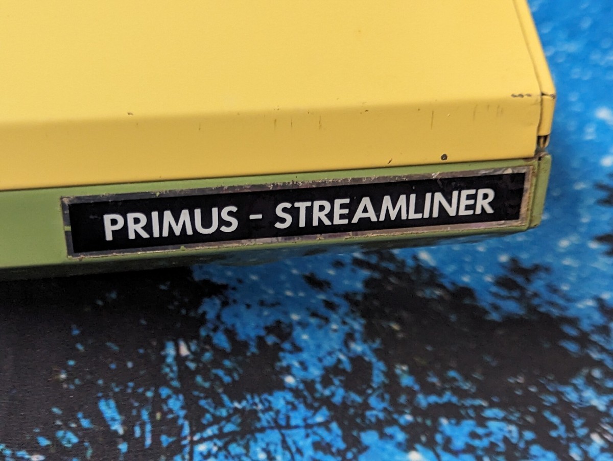Vintage Metal Primus Streamliner 2 Burner Propane Camping Stove | eBay