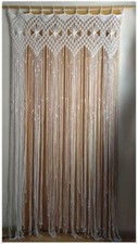 Curtain For Door or Window, Handmade Macrame Curtain, Wall Hanging