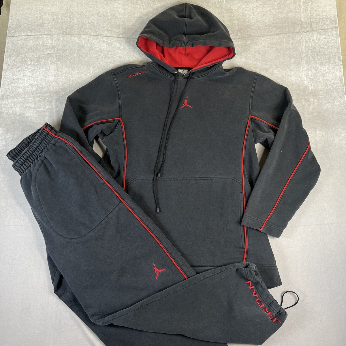 Vintage Nike Air Jordan Sweat Suit Mens Medium Warm Up Vintage Nike Air Jordan Sweat Suit Mens Medium Warm Up