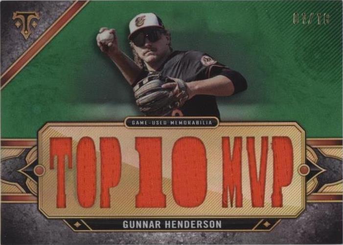 2023 Topps Museum Collection - Gunnar Henderson #MFA-GH for sale