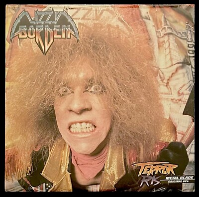LIZZY BORDEN Terror Rising LP 1987 SQ-73254 - NM & Sealed Metal Blade ...