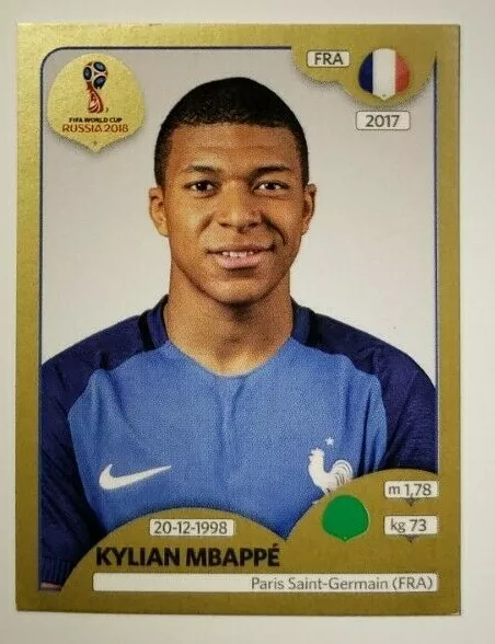 209 - França - Kylian Mbappé - Brazil Stickers