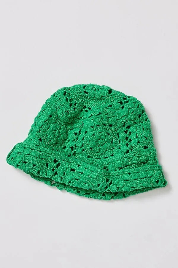 Free People x Rahi SADIE Bucket Hat Kelly Green NWT $48 | eBay display picture 2