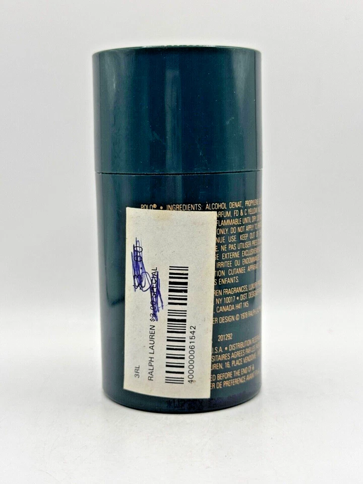 POLO BY RALPH LAUREN 75G DESODORANTE EN BARRA (NUEVO SIN CAJA) Foto 2 de 4