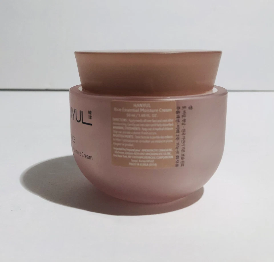 HANYUL Rice Essential Skin Moisture Cream 50ml 1.69 fl oz New With Box - Image 3 of 4