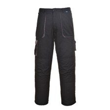 Image of Portwest Texo Contrast Trousers Knee Pad Multi Pockets Safety Workwear Pant TX11