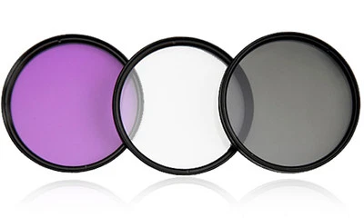 MICHT ZUTREFFEND 40,5mm Filter Set CPL + UV + FLD Kamera Objektivfilter inkl. Aufbewahrungsbox