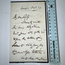 Charles Yorke 4th Earl Hardwicke Navy Officer 2p ALS Autograph Letter c19th