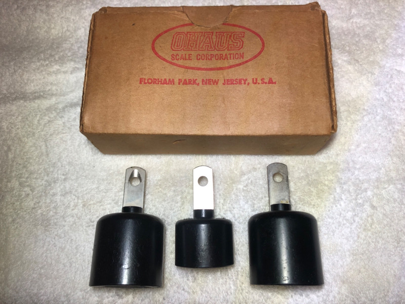 Vintage 80's Ohaus Model 707 Weight Set, Boxed, USA