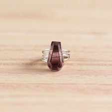 Rhodolite Gemstone 925 Sterling Silver Handmade Jewelry Ring Gift For Engagement