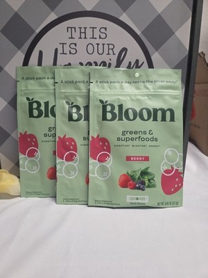 Greens & Superfoods, Berry , 5 Stick Packs, 0.19 oz (5.44 g) Each 3 Pack