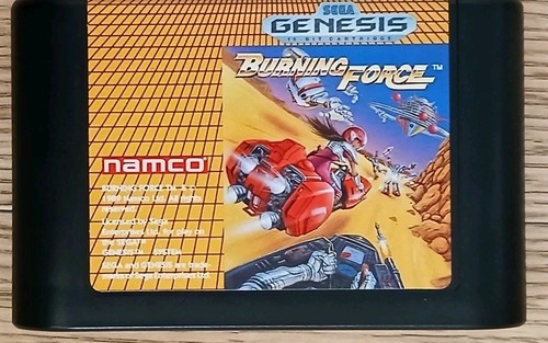 Sega Genesis (CIB) - Burning Force - (L/N Conditn) Complete Game, Box and Manual - Picture 2 of 20