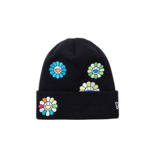 New Era x Murakami Takashi Ohana All Over Beanie Black Official