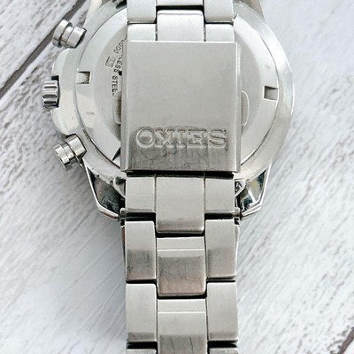 SEIKO クロノグラフ 100m防水 SSB031 T63-00D0 レア Seiko SSB031 6T63-00D0 chronograph Operation | eBay