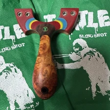 CHRISTMAS SALE  Turtle Slingshot 90mm Kungo Lite