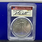 2025 American Silver Eagle 1 Ounce PCGS MS70 First Day of Issue Signed