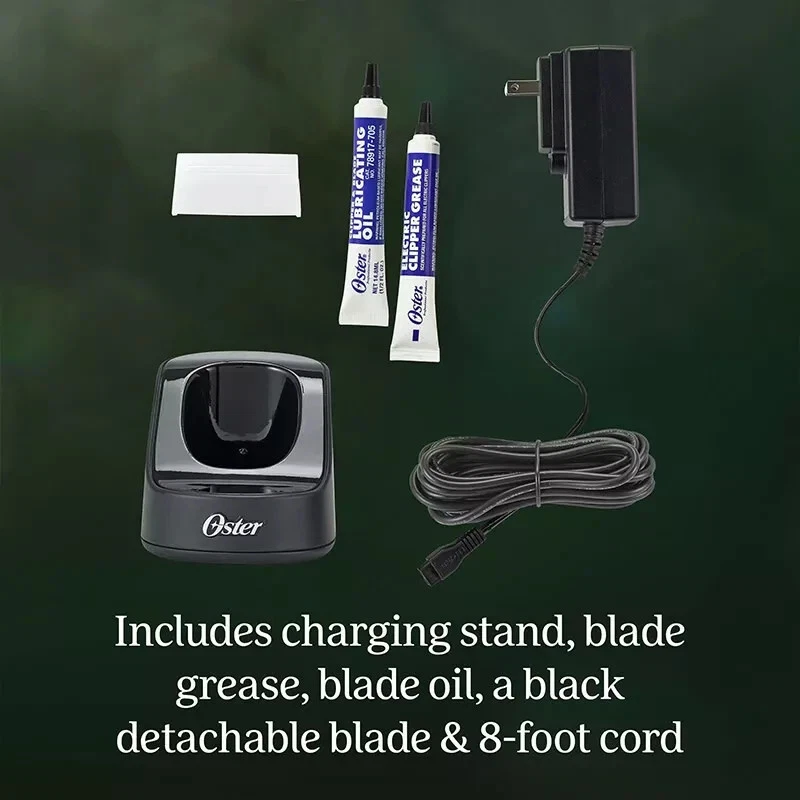 Oster Classic 76 Hoja Desmontable Inalámbrica Cortapelos y Hoja Negro 156486 Foto 4 de 4