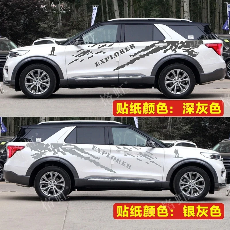 New car sticker FOR Ford Explorer special customized sports off-road decal film Foto 3 de 4