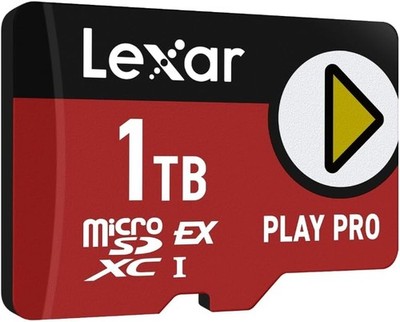 Lexar Play PRO MicroSDXC Express-Karte 1TB, bis zu 900MB/s Lesen, 600MB/s