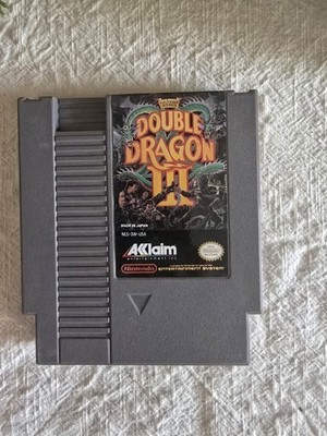 Double Dragon 3 III Nintendo NES Authentic Game, Tested Working