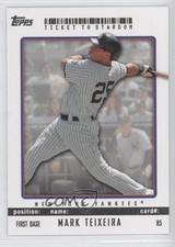 2009 Topps Ticket To Stardom Mark Teixeira #85 0w8