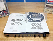 VINTAGE ADCOM GFP 555 PREAMPLIFIER SERVICED/U...