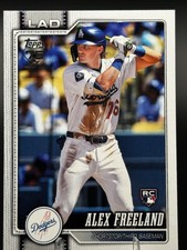 Topps 2026 Series 1 Alex Freeland Los Angeles Dodgers RC Base Set #74 Card