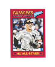 2026 Topps Heritage Aaron Judge Red Border Parallel #10